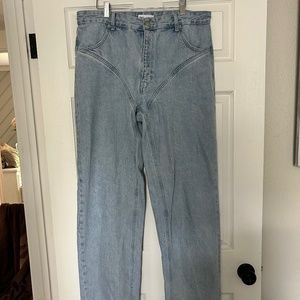Zara wide-leg jeans